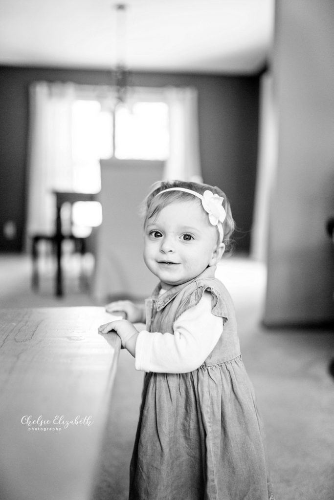 natural light living room portrait