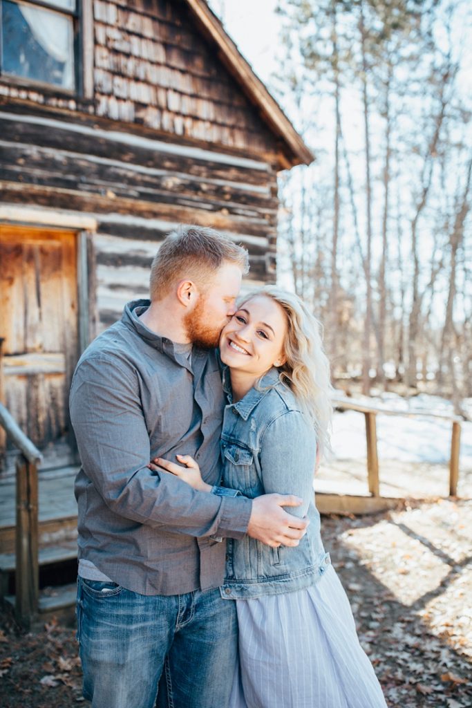 happy couple in minnesota