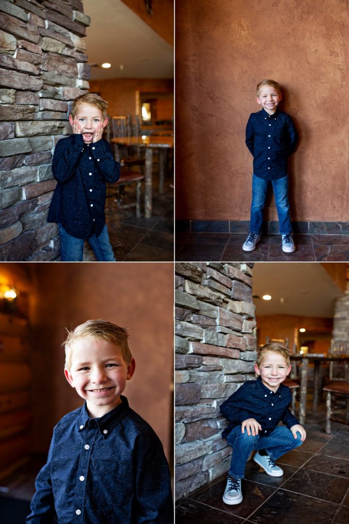 little boy at whitefish lodge and suites