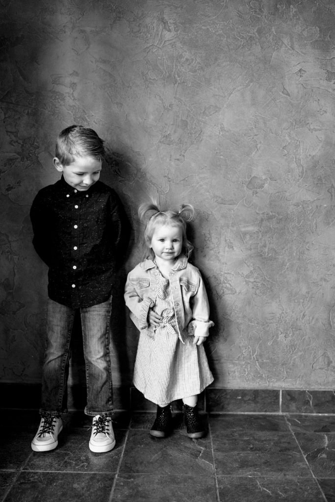 brother and sister photo session