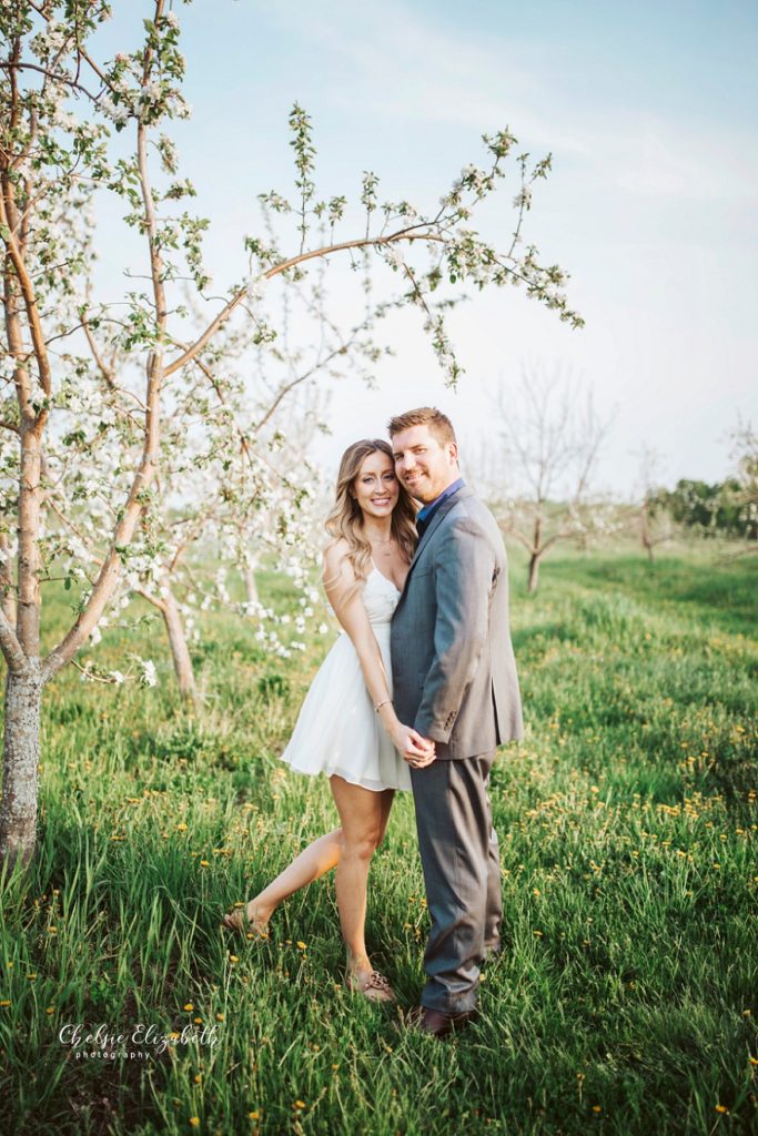 spring blossom photo session