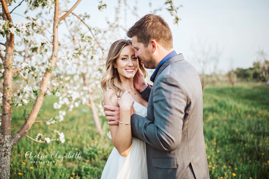 apple blossom spring portraits