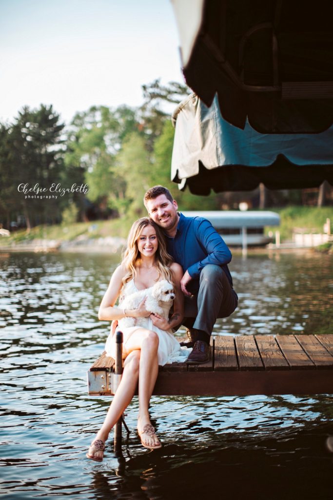 Crosslake engagement session