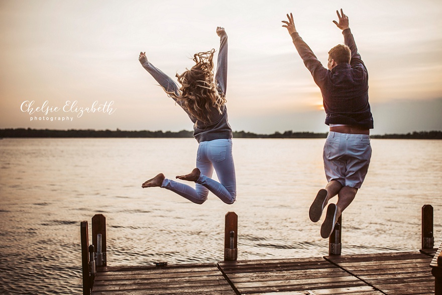 dock jumping on crosslake