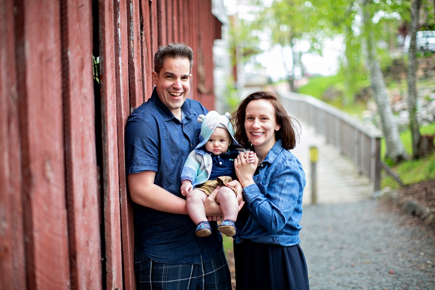 Family of 3 at Maddens Resort in Brainerd MN