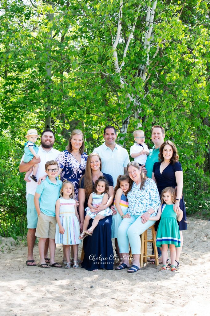 Family Portrait on Pelican Lake Breezy Point MN