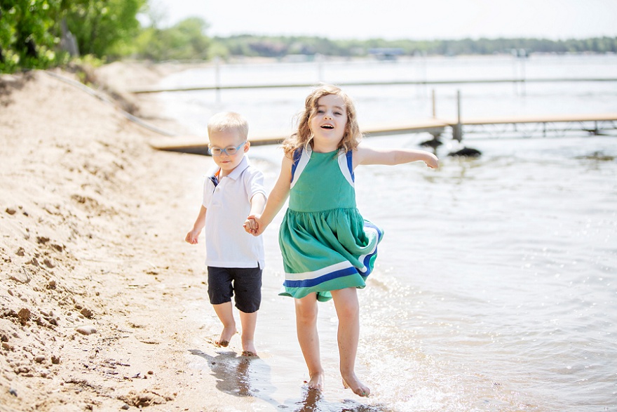 Water fun photo session central mn