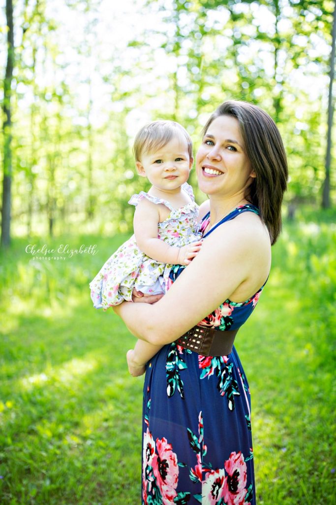 mommy and baby photo session