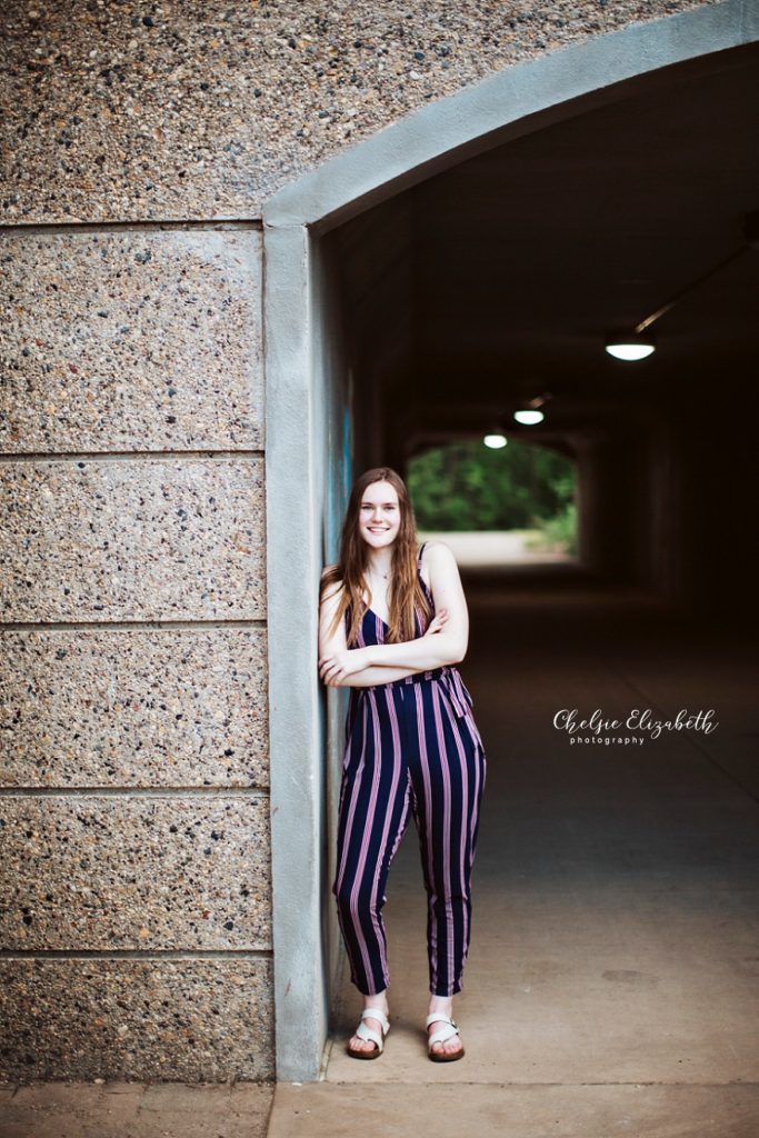 Senior Photos for high school girl