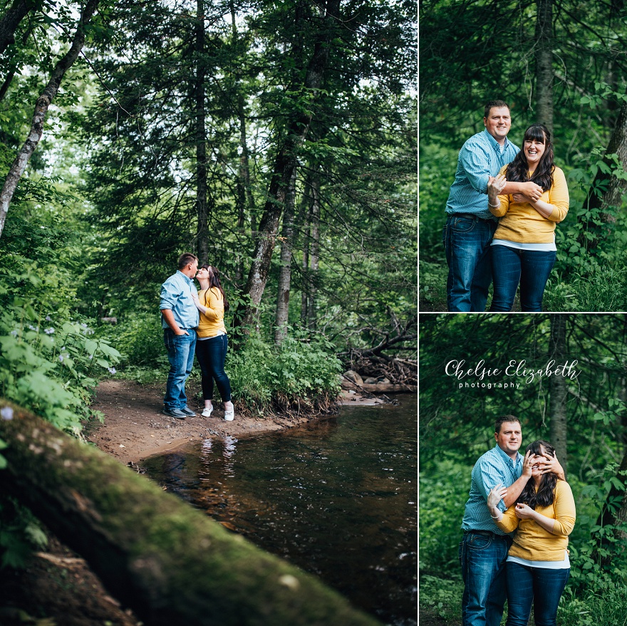 Engagement Session in the woods