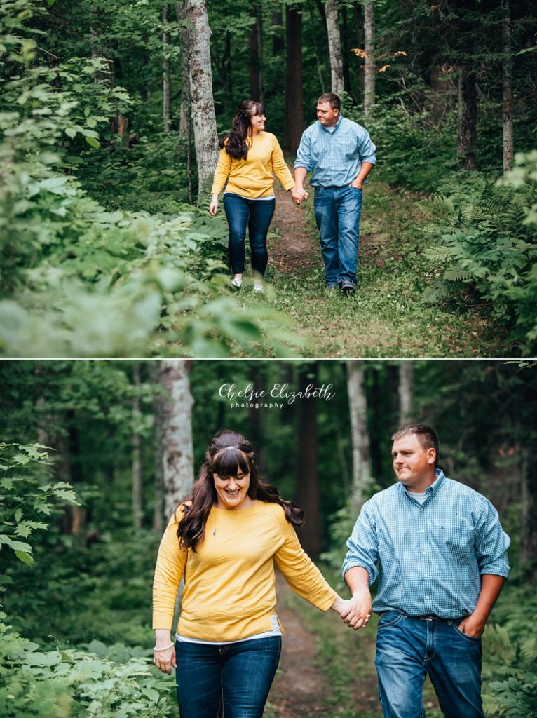 Engagement Session in the forest