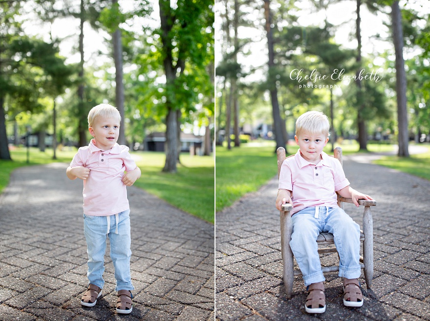 little boy portrait