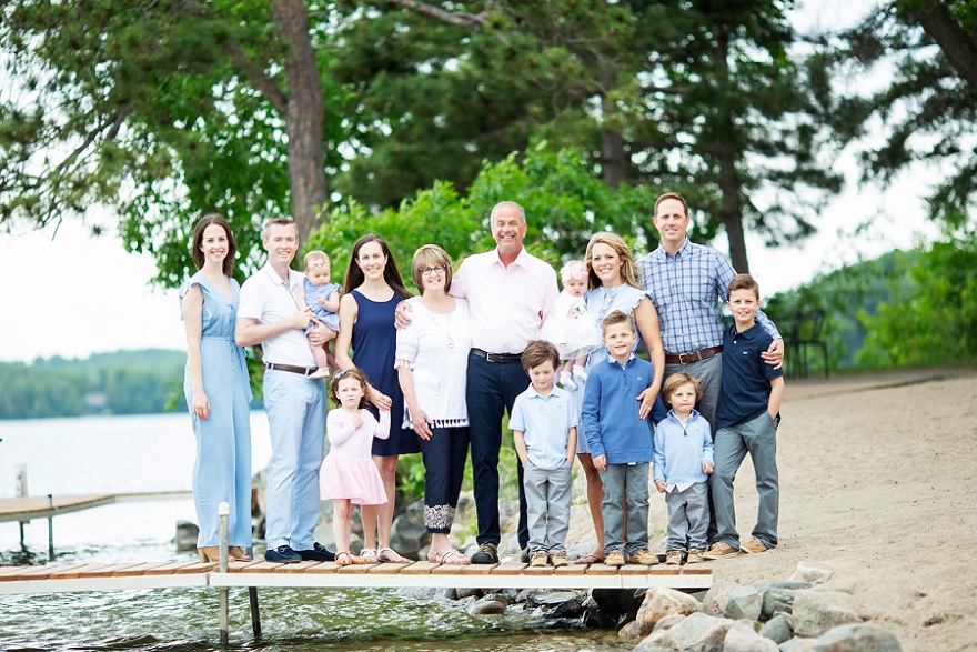 Family Photo Session at Kavanaugh's resort