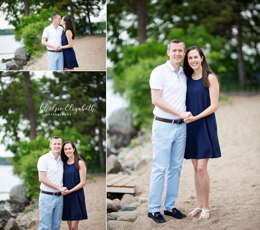 husband and wife natural light portrait