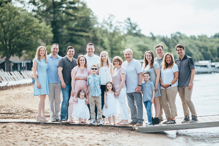 Grand view lodge beach photo session