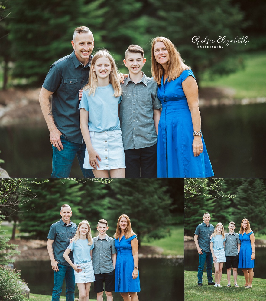 outdoor family portraits