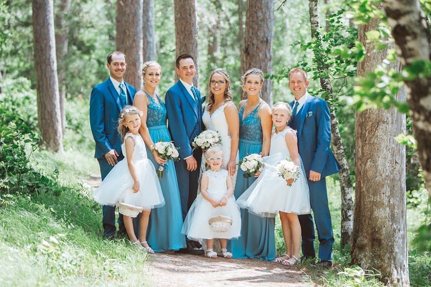 Wedding Party At Itasca State Park