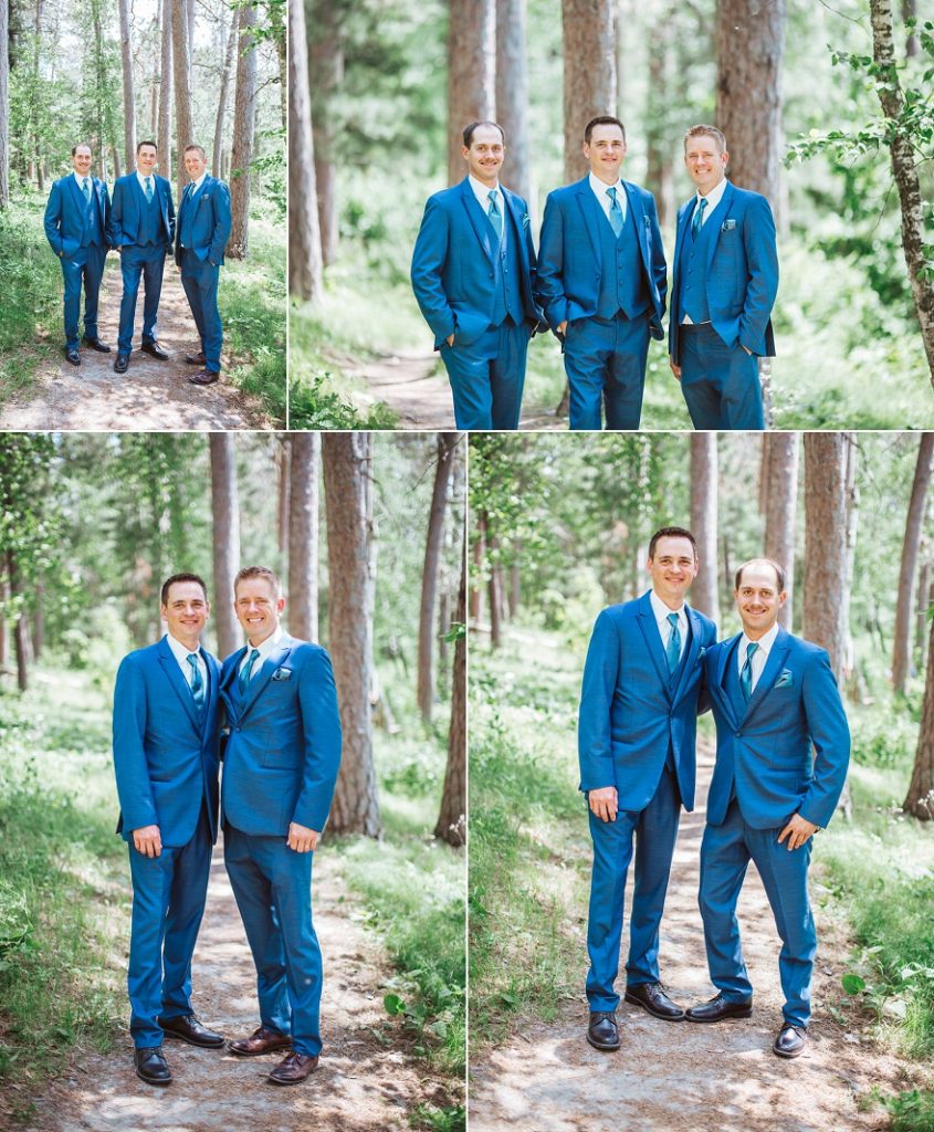 Groom and Groomsmen Itasca State Park