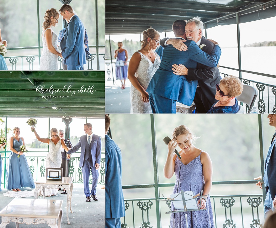 Chester Charles Paddle Boat Wedding