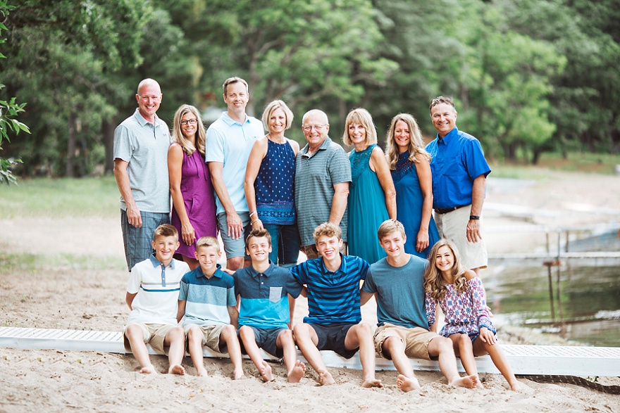 Pequot lakes family photo session