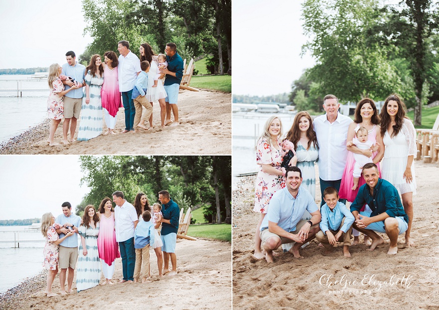 family portrait on gull lake brainerd mn