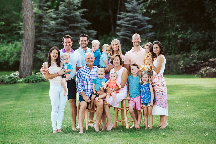 Family Photo on Gull Lake