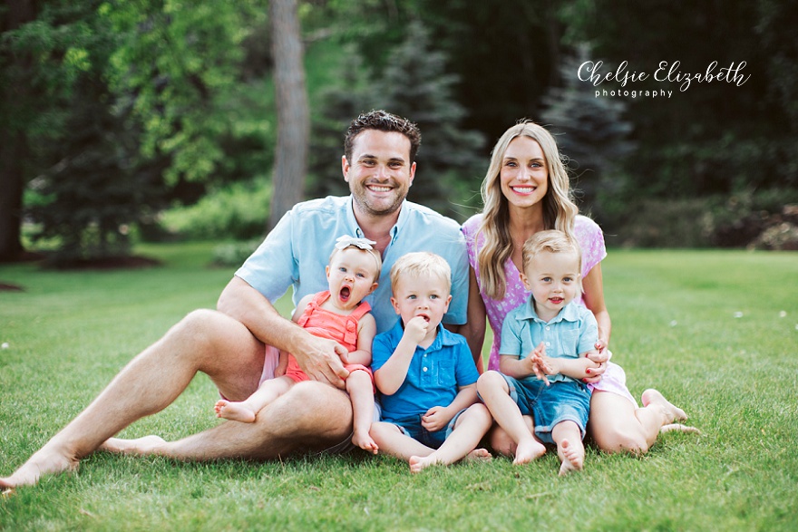 family photo session in gull lake