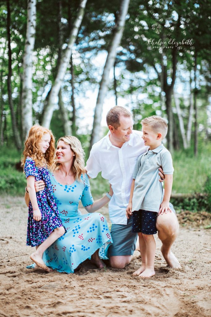 Crosslake MN Family Portrait