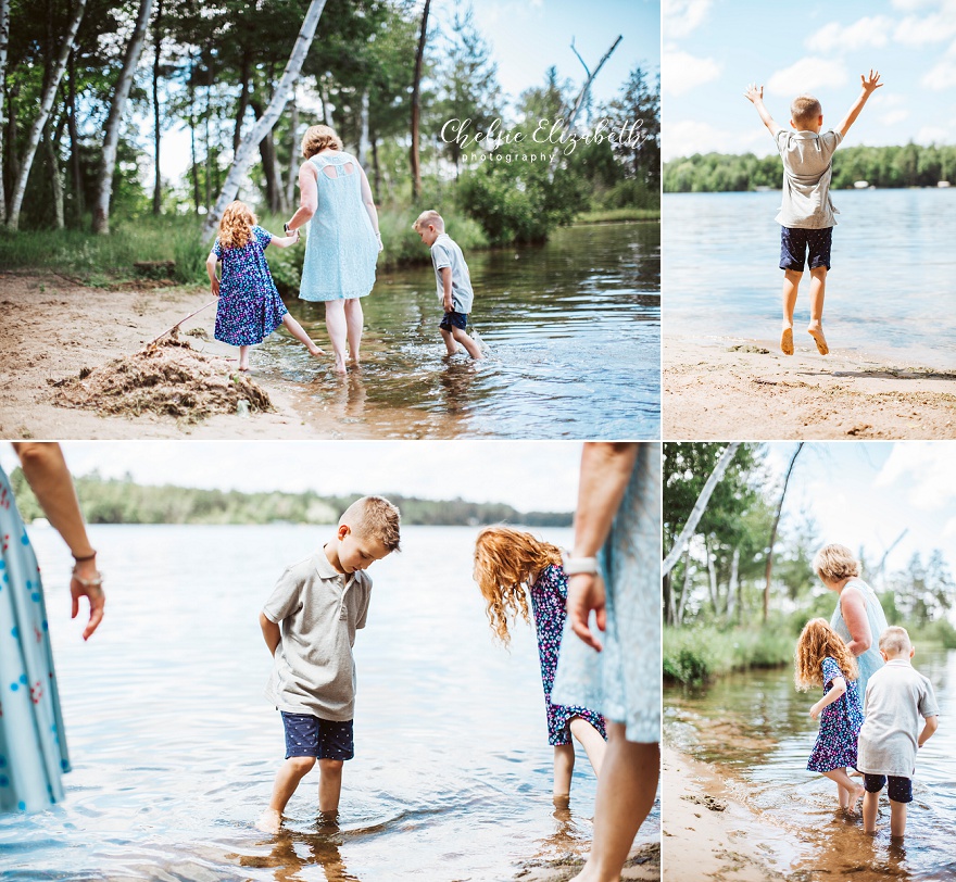 Crosslake MN Family Portrait