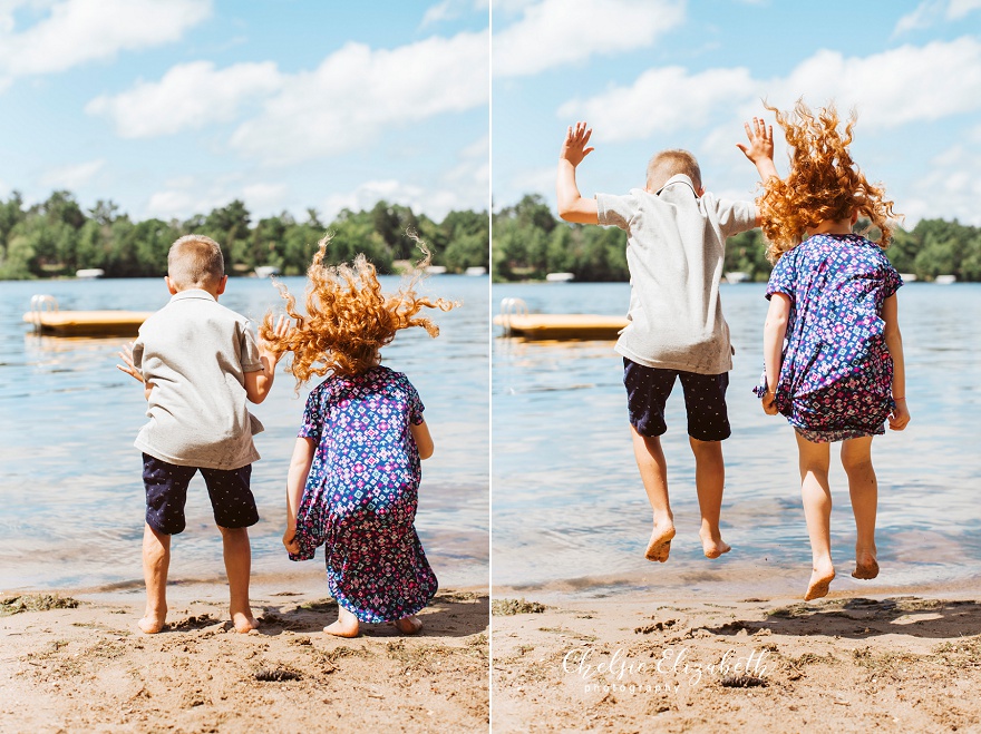 Crosslake MN Family Portrait