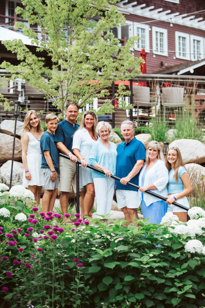 Grand View Lodge Garden Photo Session