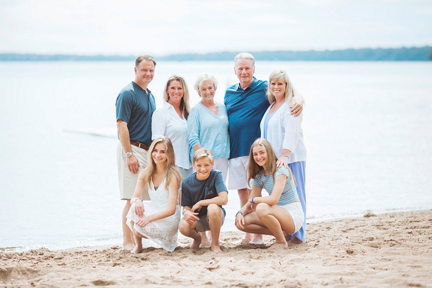 Gull lake Family Portrait