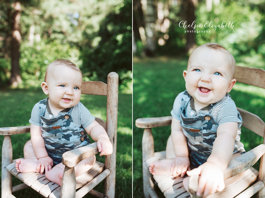 baby boy in nisswa mn photo session