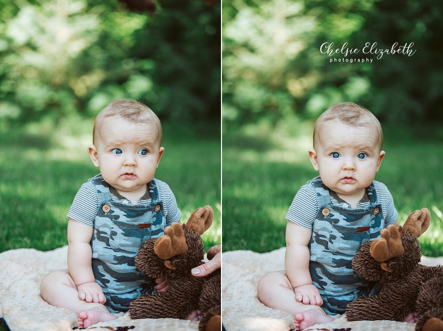 baby boy in nisswa mn photo session