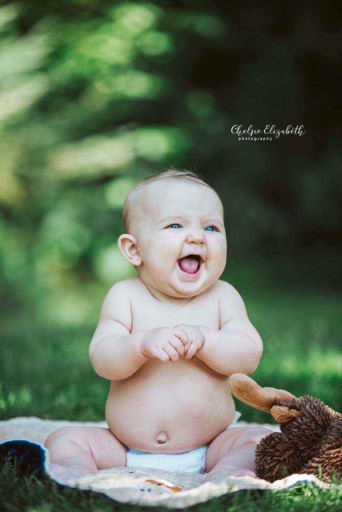 baby boy in nisswa mn photo session