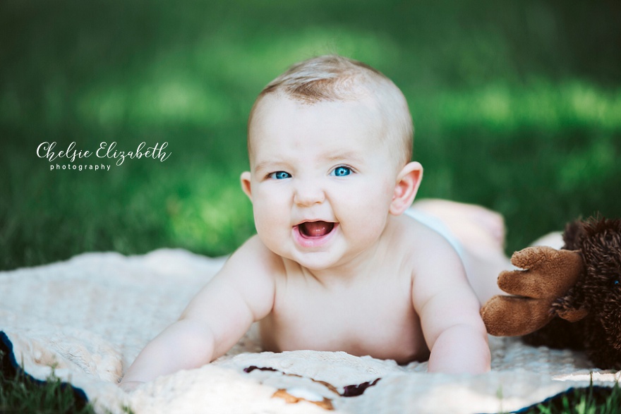 baby boy in nisswa mn photo session