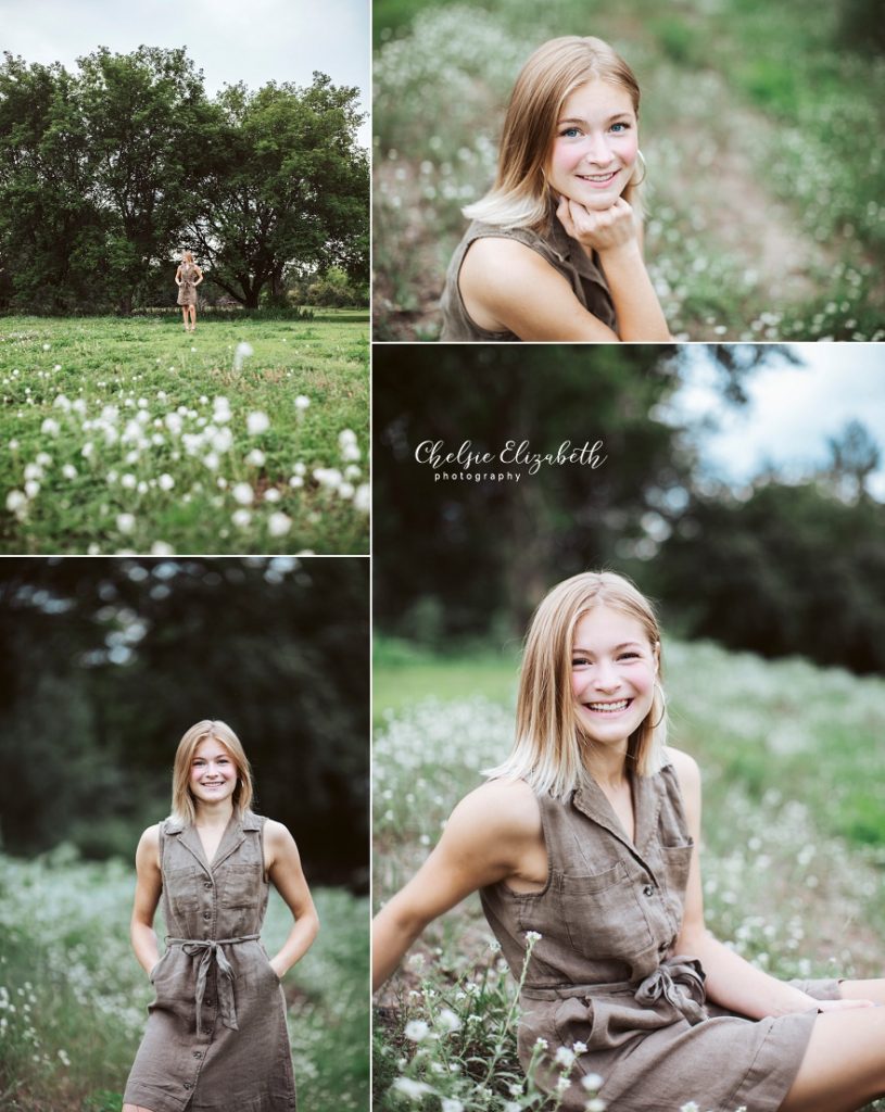 Photo Session of Senior Girl in Pequot Lakes, MN