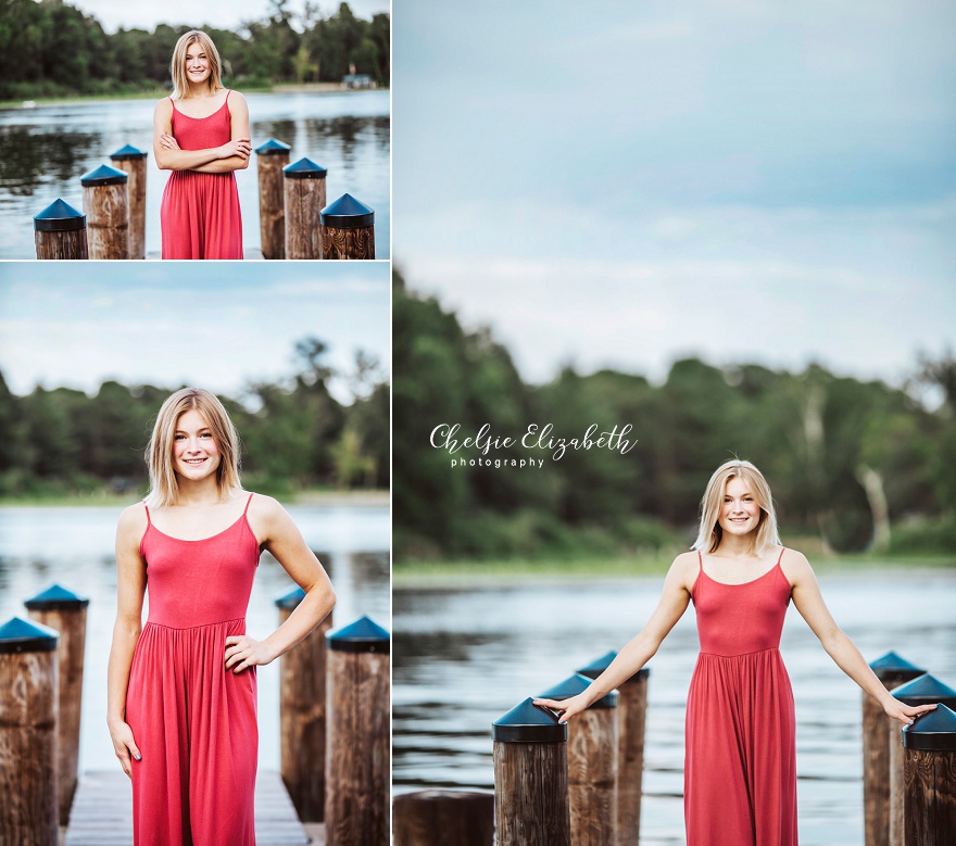 Photo Session of Senior Girl in Pequot Lakes, MN