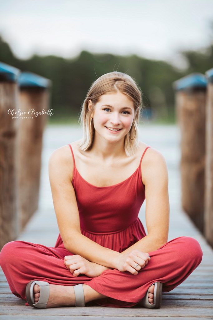 Photo Session of Senior Girl in Pequot Lakes, MN