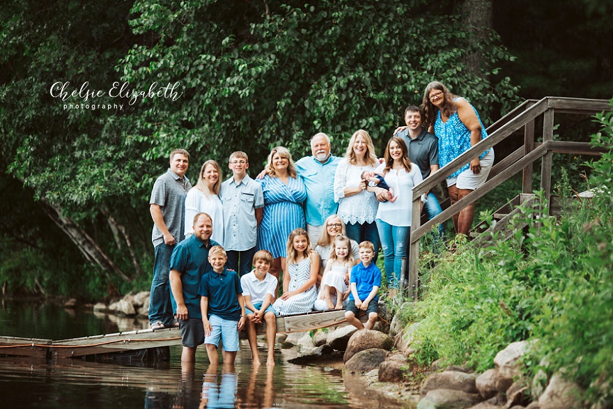 Outdoor Family Photo Session in Nisswa MN