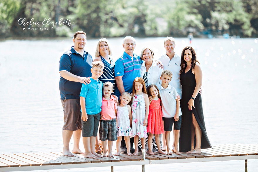 Family Photo at Kavanaughs Resort Brainerd MN