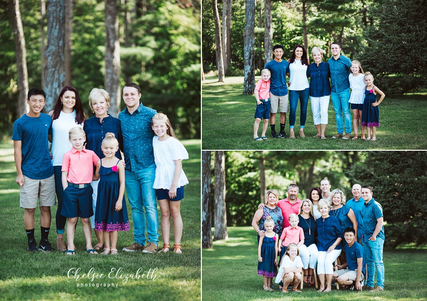 Family Photo at grand view lodge