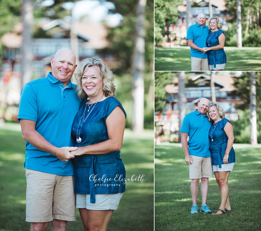 husband and wife at Grand view Lodge