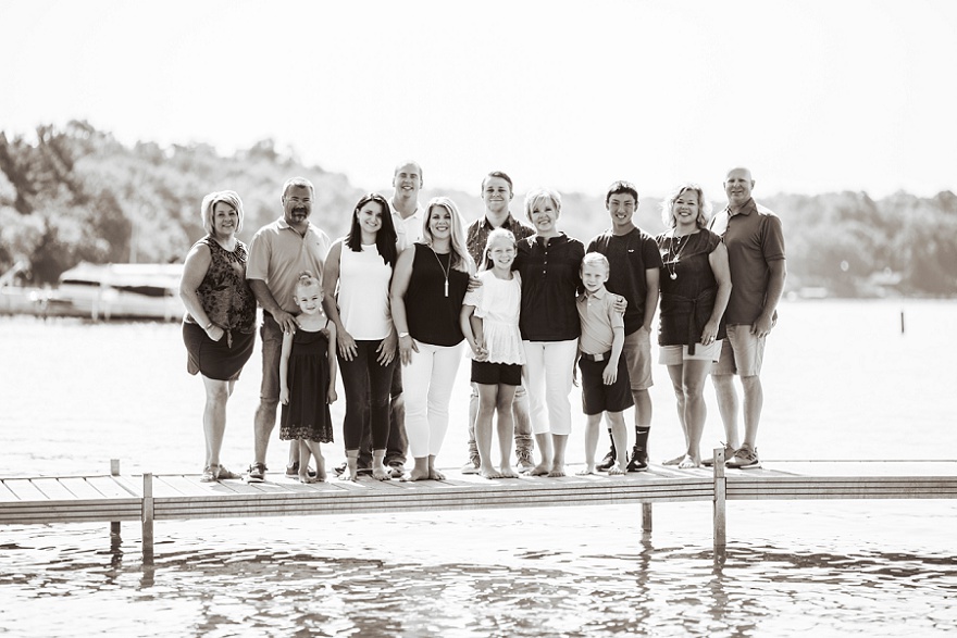 Family Photo at grand view lodge