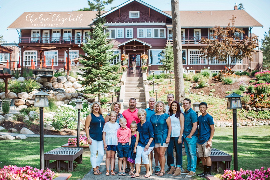 Family Photo at grand view lodge