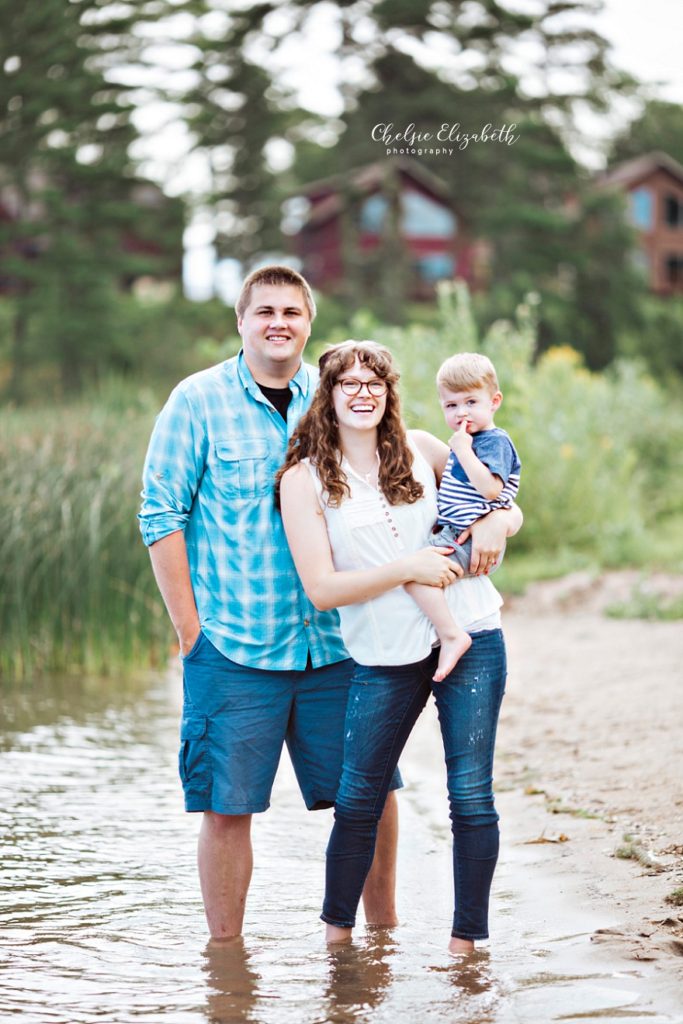 Family photo in walker, mn