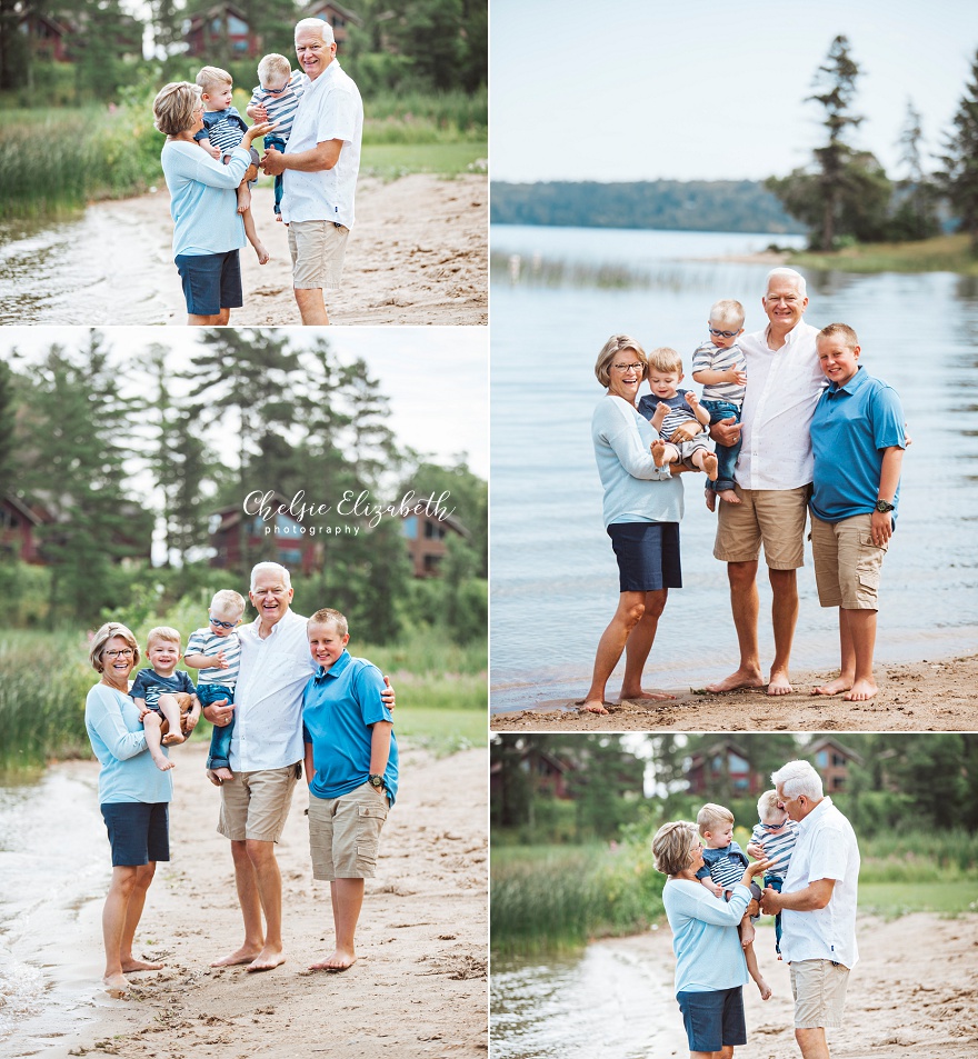 Family photo in walker, mn