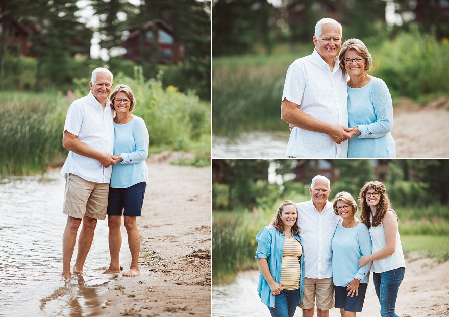 Family photo in walker, mn