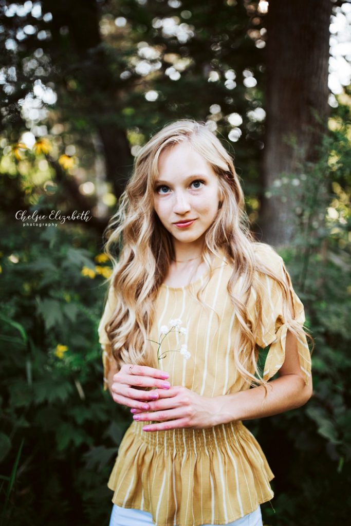 senior photo session in nisswa mn