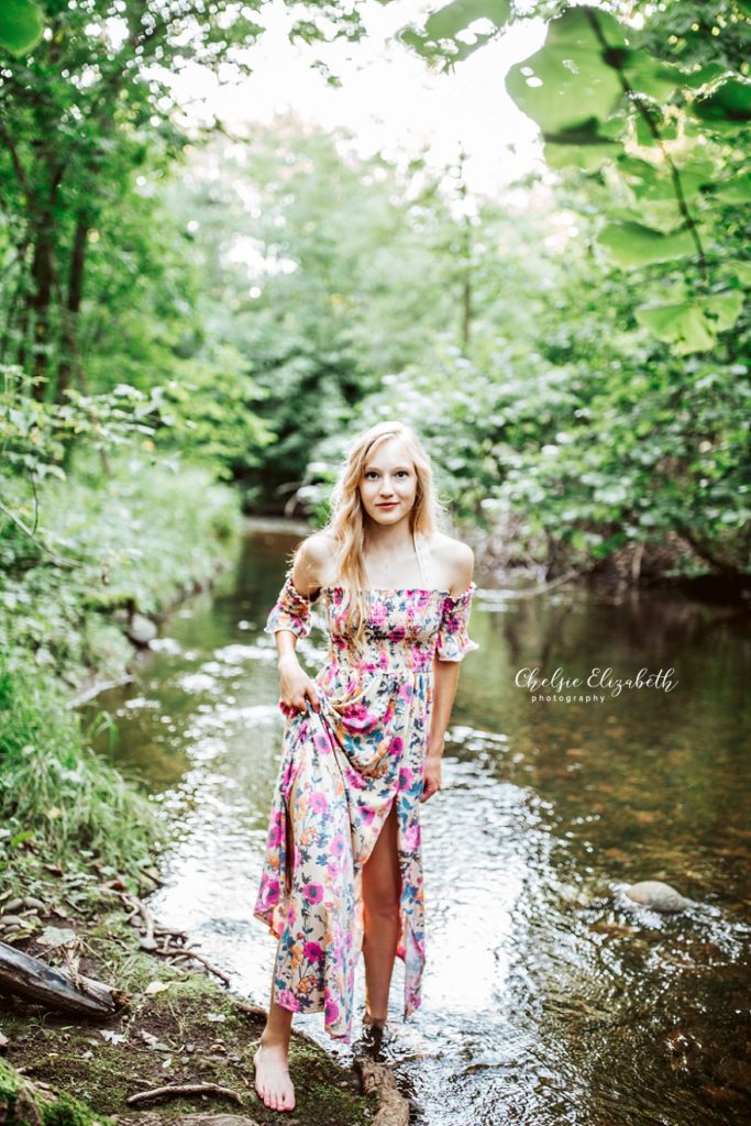 senior photo session in nisswa mn